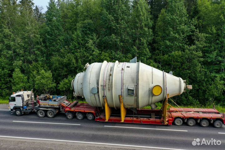 Перевозка негабаритных грузов / Аренда трала