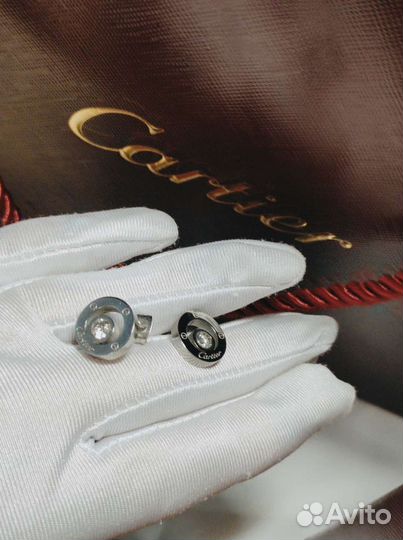 Cartier Картье серьги унисекс премиум