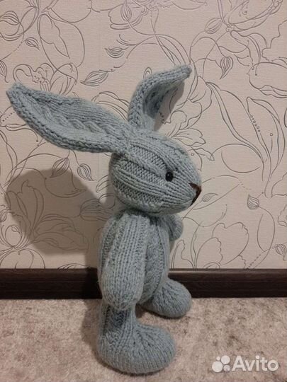 Мягкая игрушка заяц ручная работа