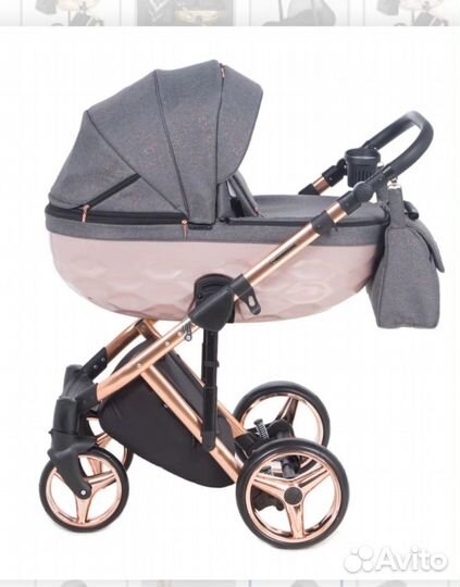 Коляска 2 в 1 adamex chantal
