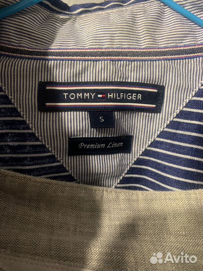 Рубашка Tommy Hilfiger премиальный лен