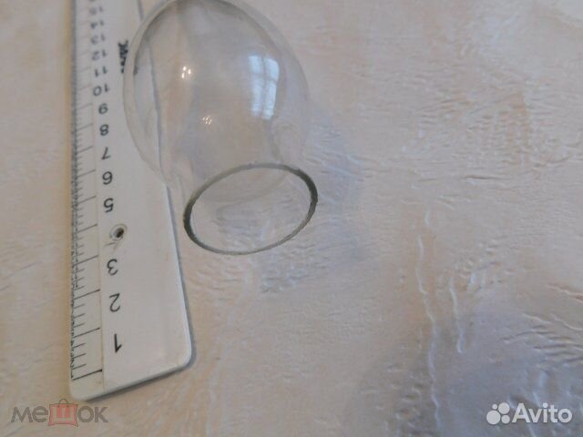 Редкое стекло к старинной керосиновой лампе-ночник