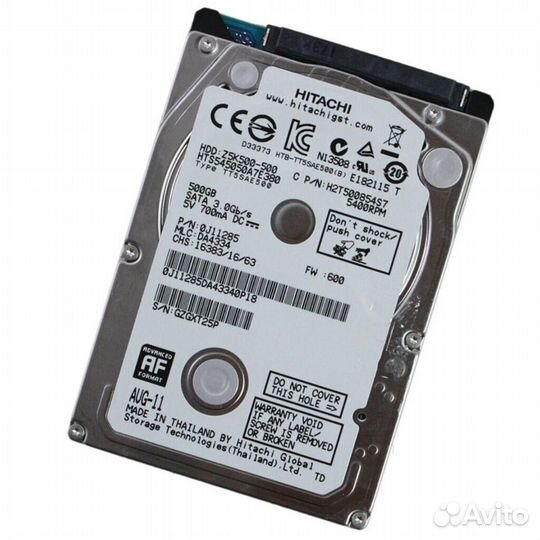 Жесткий диск для ноутбука 500 гб