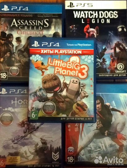 Игры на PS4, PS5