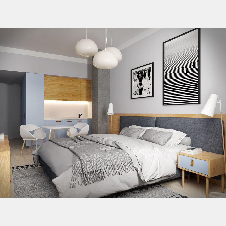 Апартаменты-студия, 26,4 м², 7/18 эт.