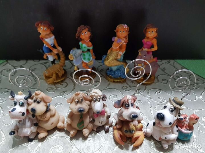 Пластиковые фигурки и керамика