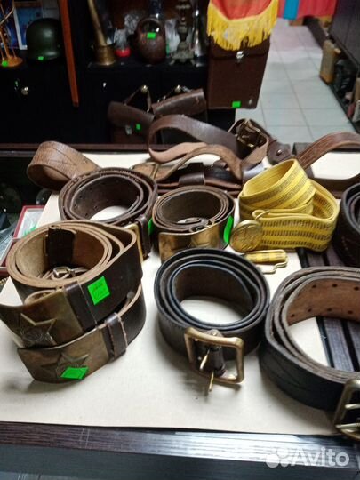Ремни кожа разные
