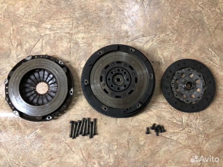 Сцепление и маховик двухмассовый W124 МКПП