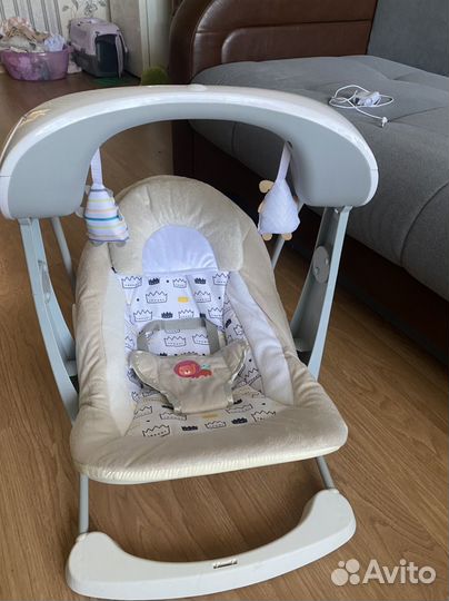 Детские электронные качели для новорожденных