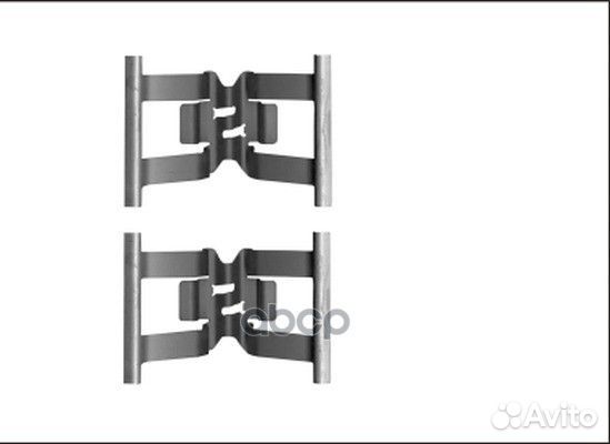 Комплект установочный тормозных колодок Porsche