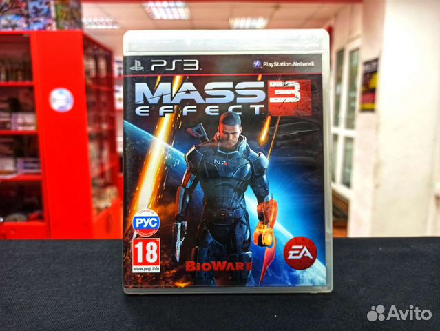 Диск PS3 Mass Effect 3