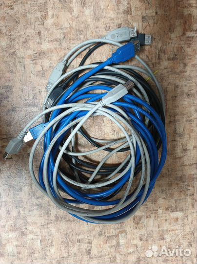 Кабель для Компьютера, монитора(DVI,VGA),принтера