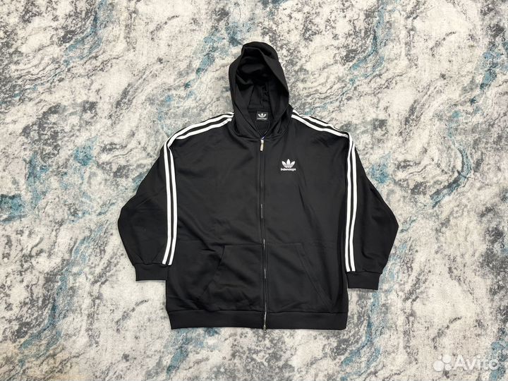 Balenciaga x Adidas zip hoodie как у kai angel