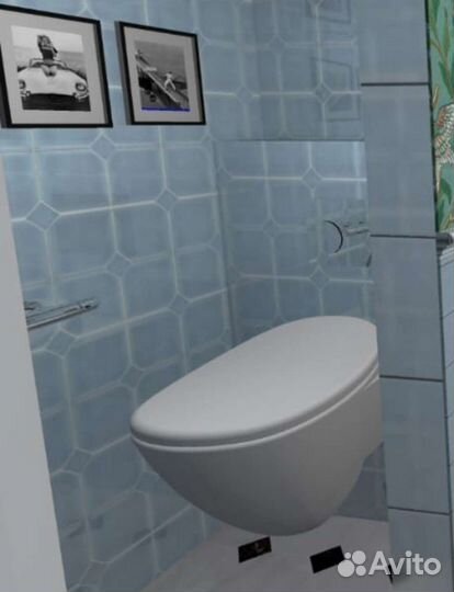 Керамическая плитка настенная