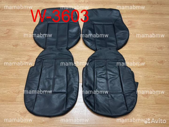 Обивка сидений кожа BMW E39