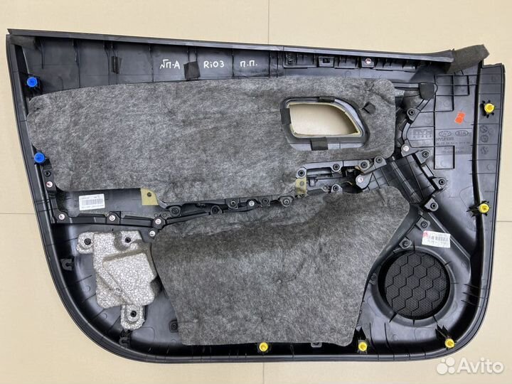 Обшивки дверей Kia Rio 3 (комплект)