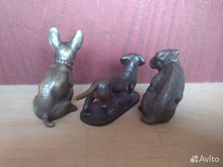 Бронза Бульдог Французский + Английский + Такса