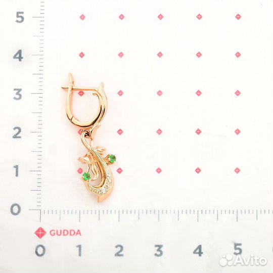 Серьги Золото с бриллиантами