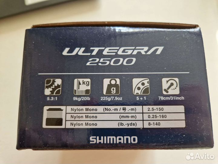 Катушка shimano 21 ultegra 2500 FC