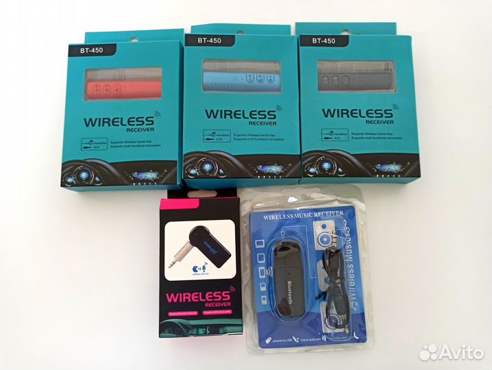 Блютус AUX audio переходник в машину