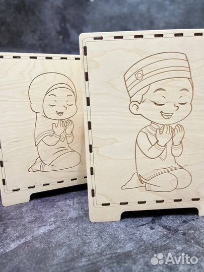 Копилка деревянная