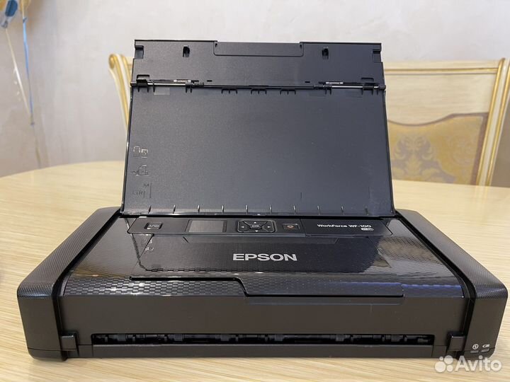 Принтер струйный Epson WorkForce WF-100W Б/У