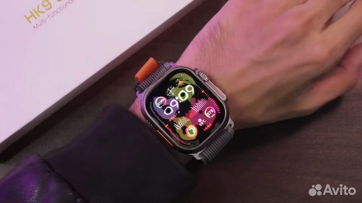 Смарт часы HK9 ultra2 Apple watch 9 Amoled