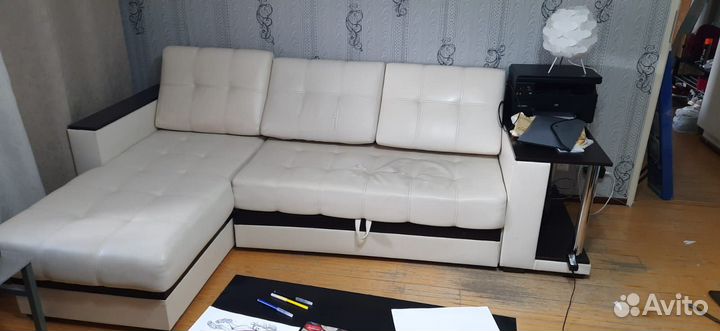 Угловой диван с креслами отдам