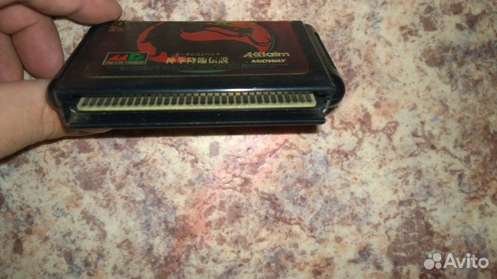 Оригинальный картридж Sega 