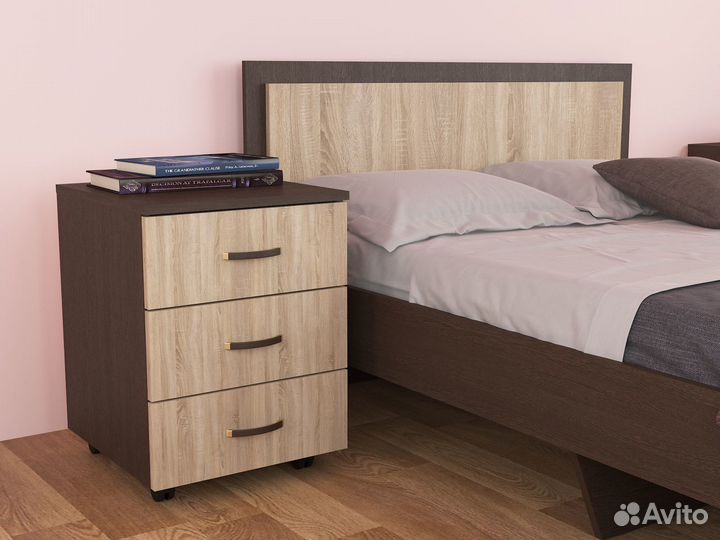 Тумба прикроватная Лидер