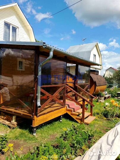 Мягкое стекло для беседок