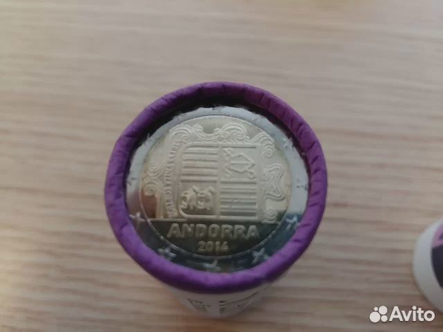 Монеты 2 Евро Андорра 2014