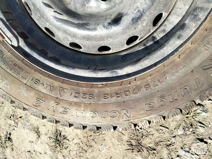 R13 Tunga Nordway 2 175/70, PCD 4x98 DIA 10