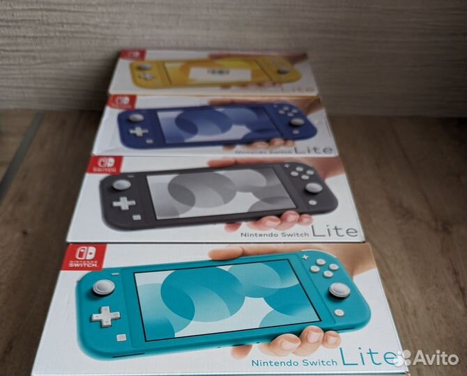 Новые прошитые Nintendo Switch Lite