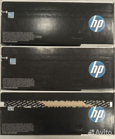 Картриджи CE341A CE342A CE343A