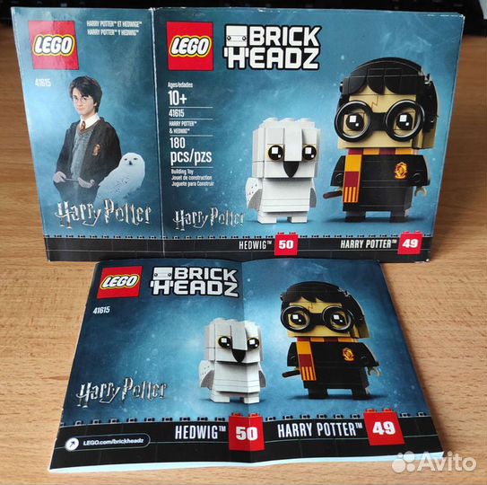 Lego BrickHeadz 41615 Гарри Поттер и Хедвиг