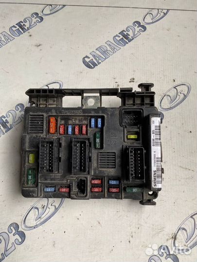 Блок предохранителей peugeot 1007 подкапотный