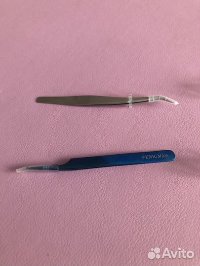 Пинцет для наращивания ресниц