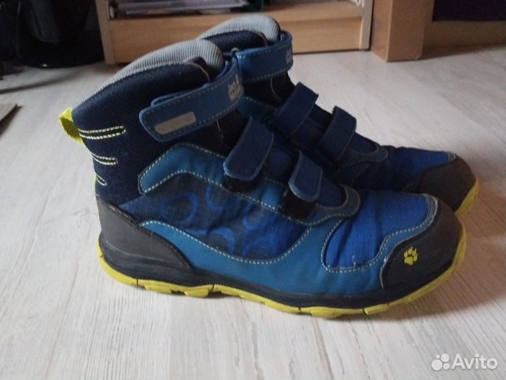 Ботинки jack wolfskin на мальчика