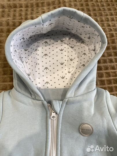 Комбинезон mirakids утепленный 74 футер флис