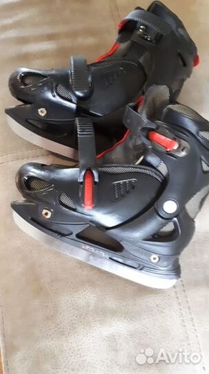 Коньки детские раздвижные,разм 34-37
