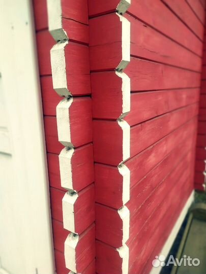 Баня из профилированного мини-бруса