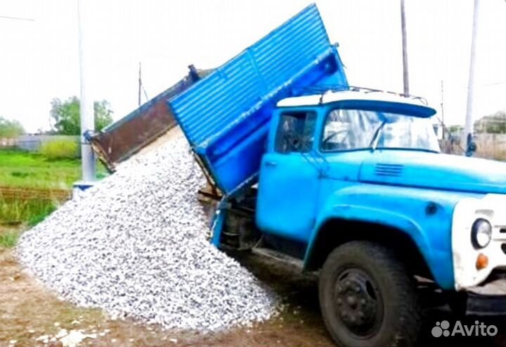 Щебень гранитный с доставкой