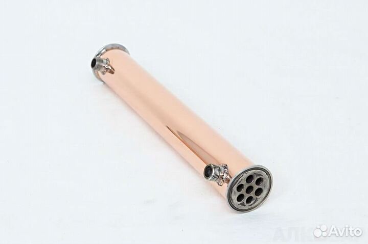 Медный кожухотрубный дефлегматор- холодильник