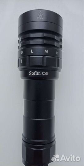 Фонарь Sofirn SD05 подводный для дайвинга рыбалки