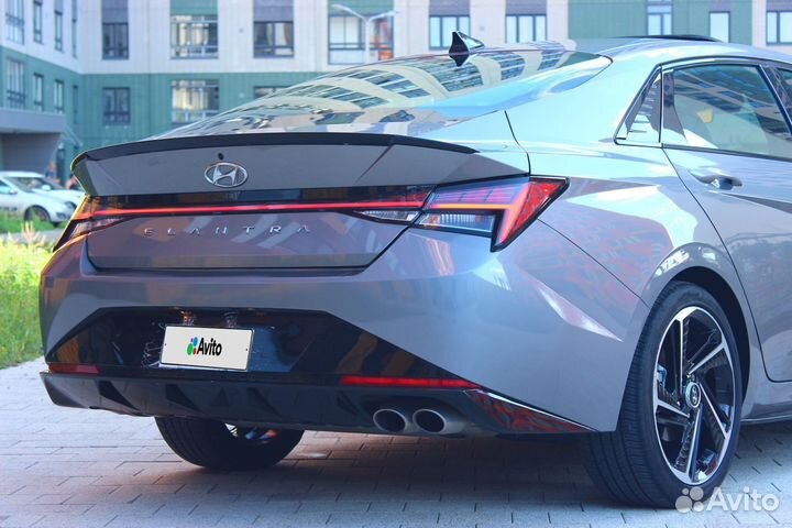 Hyundai Elantra 1.6 AMT, 2022, 23 620 км