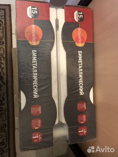 Радиатор отопления биметаллический