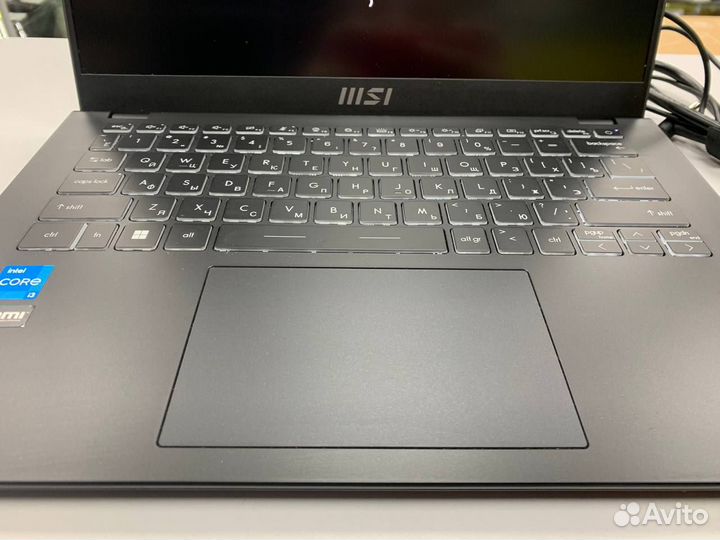 Ноутбук MSI Modern 14 Core i3-12 6 ядер/ SSD 256Gb