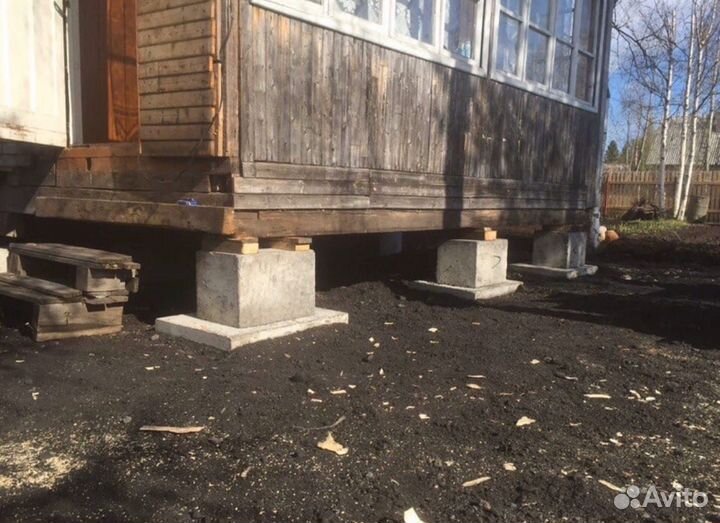 Подъем, Выравнивание домов.Опыт 14 лет