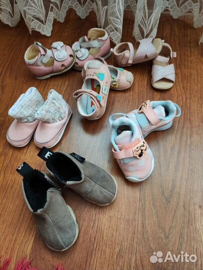 Детская обувь размер 19